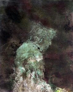Monotype 102 La nuit sur un banc